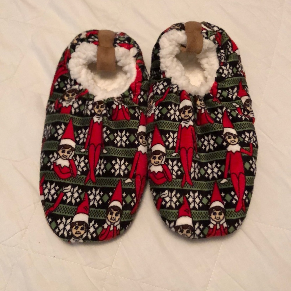 Elf on a Shelf house shoes